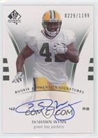 Rookie Authentics Signatures - DeShawn Wynn #/1,199