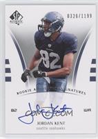 Rookie Authentics Signatures - Jordan Kent #/1,199