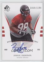 Rookie Authentics Signatures - Jamaal Anderson #/1,199