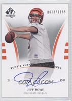 Rookie Authentics Signatures - Jeff Rowe #/1,199