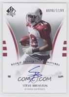 Rookie Authentics Signatures - Steve Breaston #/1,199