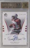 Rookie Authentics Signatures - Steve Breaston [BGS 9.5 GEM MINT]…