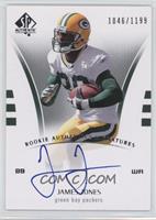 Rookie Authentics Signatures - James Jones #/1,199