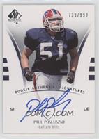 Rookie Authentics Signatures - Paul Posluszny #/999