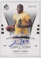 Rookie Authentics Signatures - Lawrence Timmons #/999