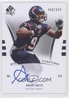 Rookie Authentics Signatures - Amobi Okoye #/999