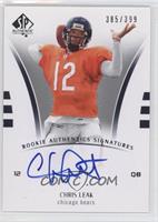 Rookie Authentics Signatures - Chris Leak #/399