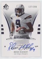 Rookie Authentics Signatures - Rhema McKnight #/399