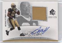 Rookie Authentics Auto Patch - Antonio Pittman #/725