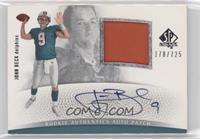 Rookie Authentics Auto Patch - John Beck #/725