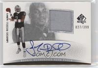 Rookie Authentics Auto Patch - JaMarcus Russell #/399