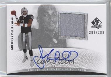 2007 SP Authentic - [Base] #292 - Rookie Authentics Auto Patch - JaMarcus Russell /399