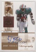 Rookie Chirography - Ted Ginn Jr. #/25