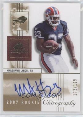 2007 SP Chirography - [Base] #106 - Rookie Chirography - Marshawn Lynch /199