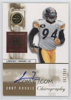 Rookie Chirography - Lawrence Timmons #/699