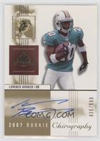 Rookie Chirography - Lorenzo Booker [Noted] #/699