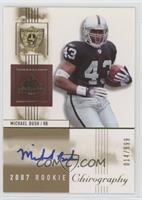 Rookie Chirography - Michael Bush #/699