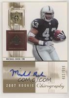 Rookie Chirography - Michael Bush #/699