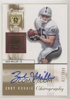 Rookie Chirography - Zach Miller #/699