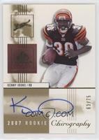 Rookie Chirography - Kenny Irons #/75