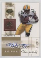 Rookie Chirography - DeShawn Wynn #/699