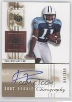 Rookie Chirography - Paul Williams #/699