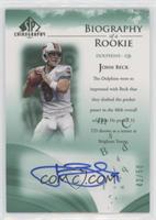 John Beck #/50