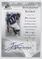 Paul Williams #/75