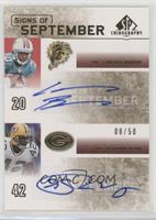 Lorenzo Booker, DeShawn Wynn #/50