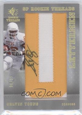 2007 SP Rookie Threads - [Base] - Gold #136 - Lettermen - Selvin Young /99