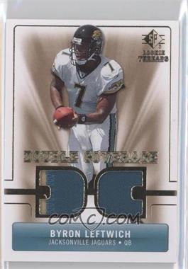 2007 SP Rookie Threads - Double Coverage #DC-BL - Byron Leftwich