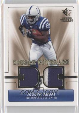 2007 SP Rookie Threads - Double Coverage #DC-JA - Joseph Addai