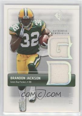 2007 SP Rookie Threads - Rookie Threads - Holofoil #RT-BJ - Brandon Jackson /99