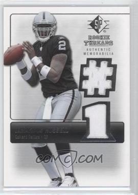 2007 SP Rookie Threads - Rookie Threads #RT-JR - JaMarcus Russell