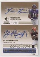 Yamon Figurs, T.J. Houshmandzadeh #/75