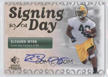 2007 SP Rookie Threads - Signing Day #SDA-WY - DeShawn Wynn