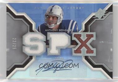 2007 SPx - [Base] - Gold Holofoil #192 - Auto Rookie Jersey - Anthony Gonzalez /25