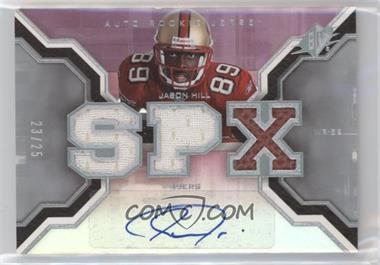 2007 SPx - [Base] - Gold Holofoil #203 - Auto Rookie Jersey - Jason Hill /25