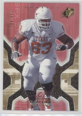 2007 SPx - [Base] - Gold #114 - Rookies - Justin Blalock /699