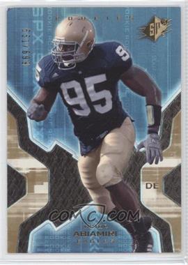 2007 SPx - [Base] - Gold #131 - Rookies - Victor Abiamiri /699