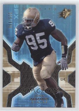 2007 SPx - [Base] - Gold #131 - Rookies - Victor Abiamiri /699