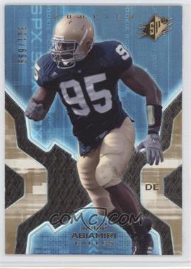 2007 SPx - [Base] - Gold #131 - Rookies - Victor Abiamiri /699