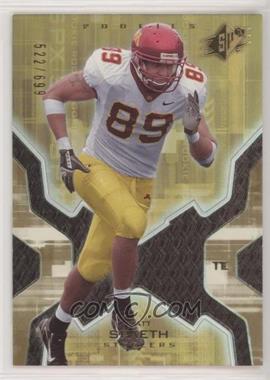 2007 SPx - [Base] - Gold #141 - Rookies - Matt Spaeth /699