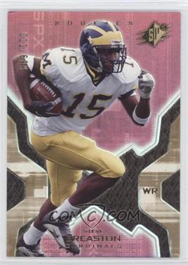 2007 SPx - [Base] - Gold #146 - Rookies - Steve Breaston /699