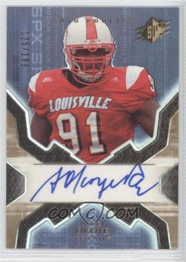 2007 SPx - [Base] - Gold #162 - Auto Rookies - Amobi Okoye /199