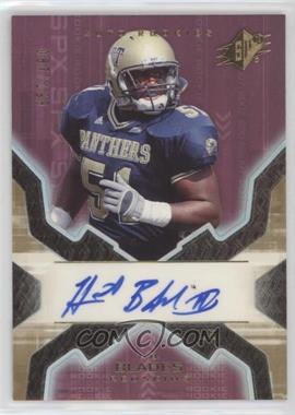 2007 SPx - [Base] - Gold #176 - Auto Rookies - H.B. Blades /199 [EX to NM]