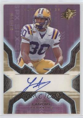 2007 SPx - [Base] - Gold #181 - Auto Rookies - LaRon Landry /199 [Good to VG‑EX]