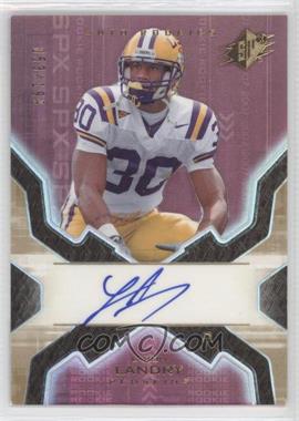 2007 SPx - [Base] - Gold #181 - Auto Rookies - LaRon Landry /199