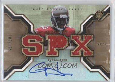 2007 SPx - [Base] - Gold #193 - Auto Rookie Jersey - Gaines Adams /199