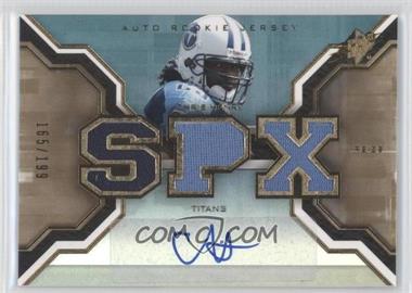 2007 SPx - [Base] - Gold #197 - Auto Rookie Jersey - Chris Henry /199